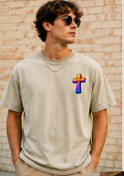 God Is Good... All the Time — Reverse Dyed Tee