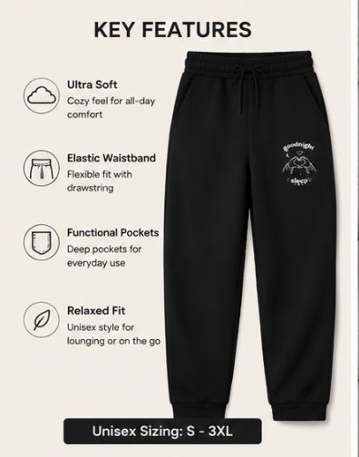Good Night Sleep — Psalm 4:8 Sweatpants