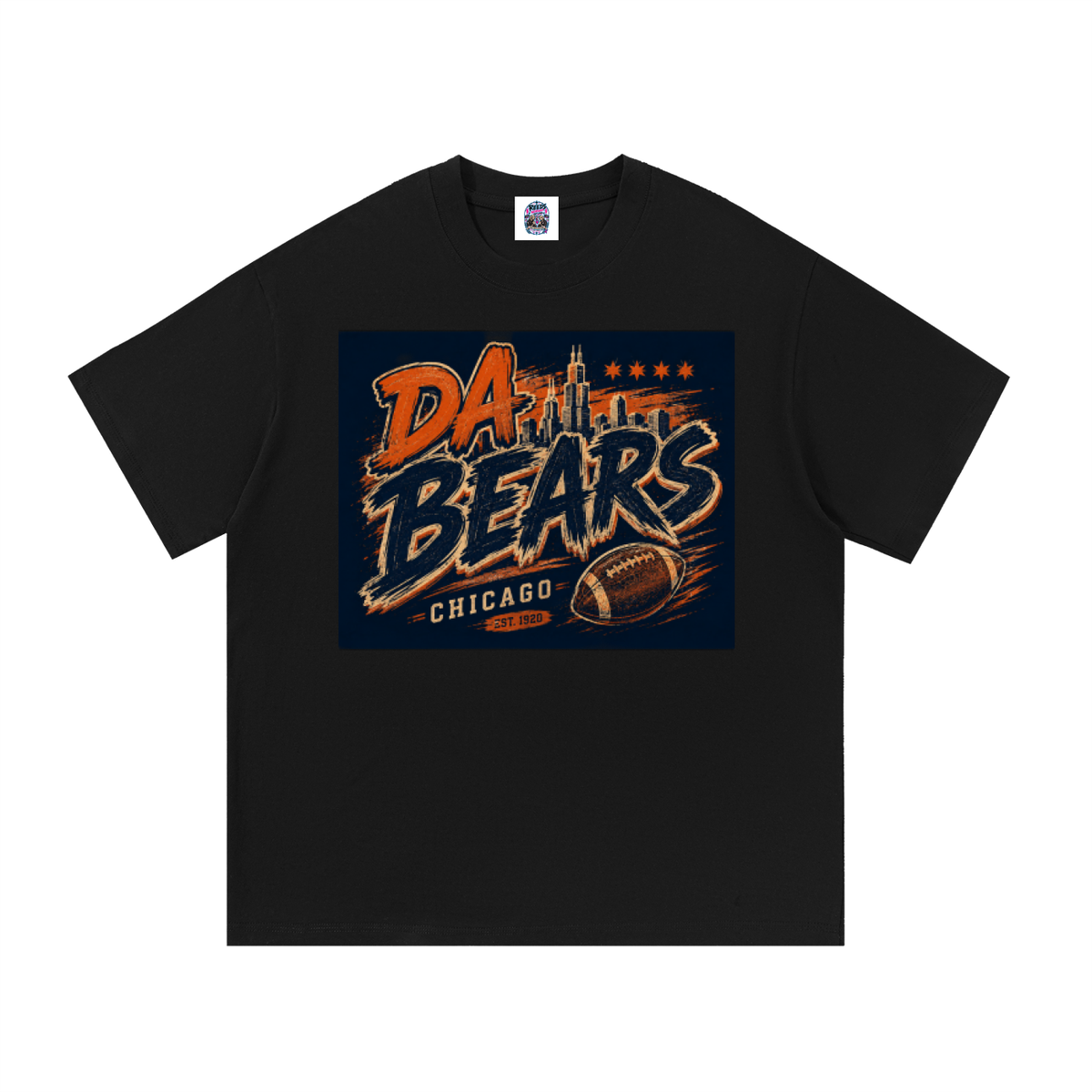 Da Chicago Bears Essential Cotton T-Shirt