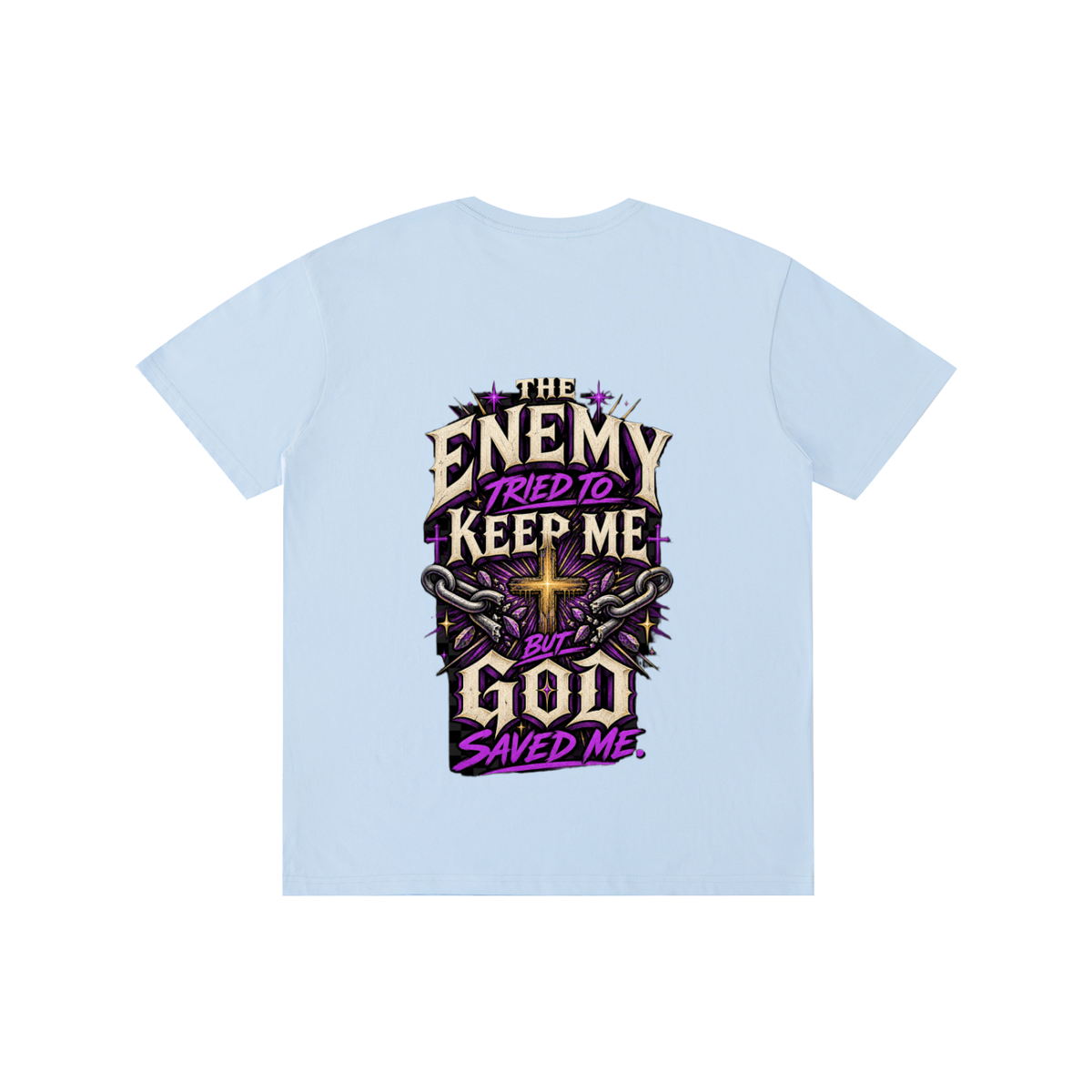 The Enemy Tried to Keep Me but God Saved Me Unisex Tee