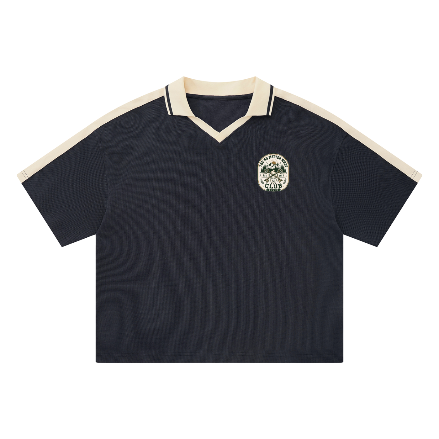 The No Matter What Club — Color Block Polo