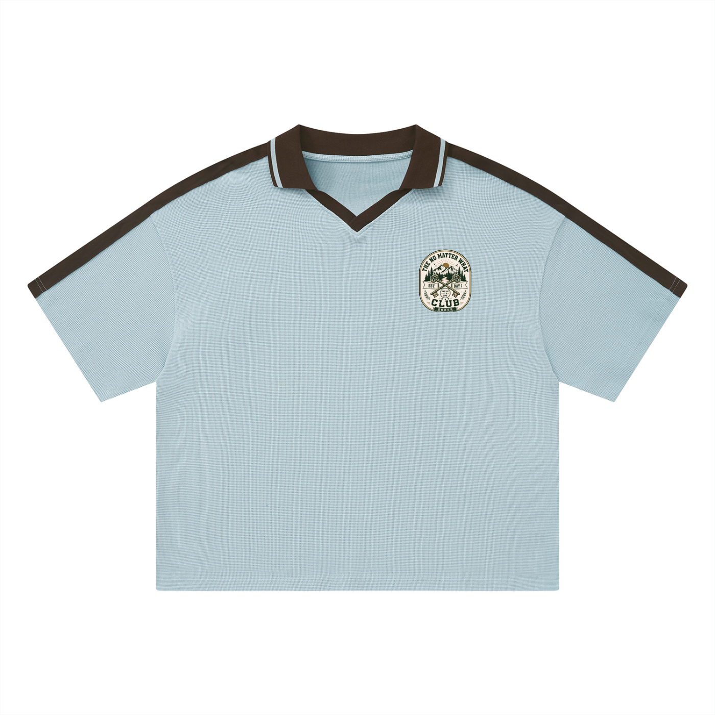The No Matter What Club — Color Block Polo
