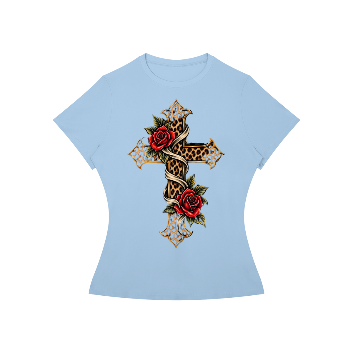 Cheetah Cross Women's Tee
