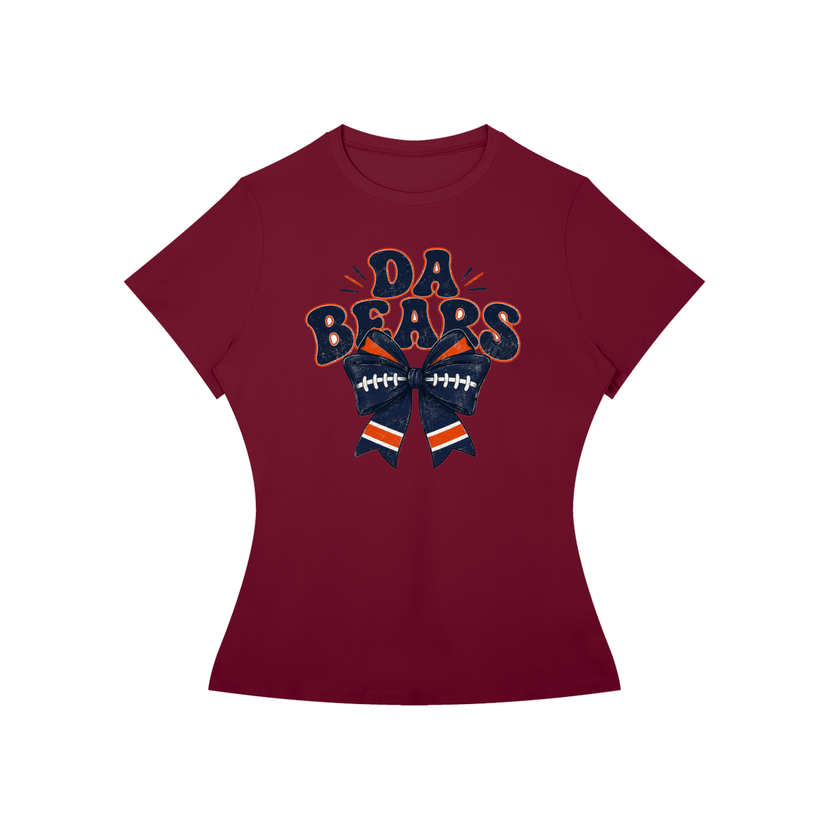 Da Bears Bow Women’s Slim Fit Performance T-Shirt