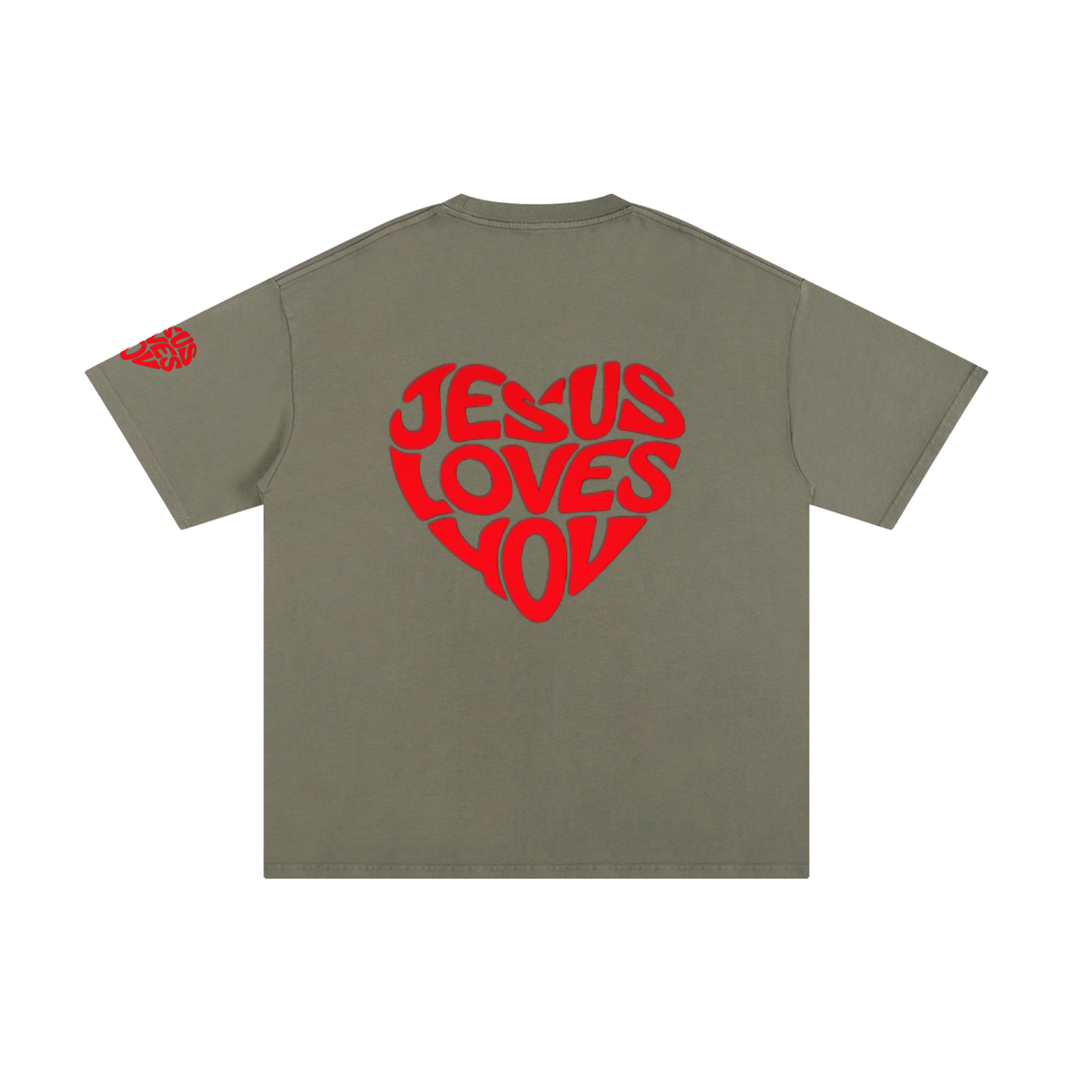 Jesus Loves You Unisex Pure Cotton T-Shirt