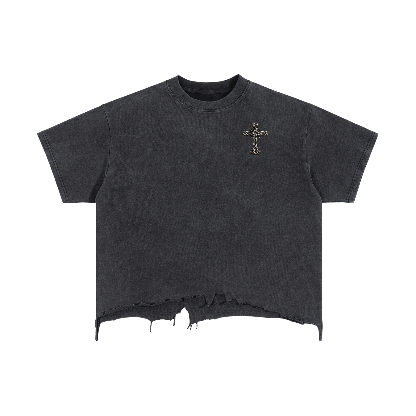 The Enemy Could Not Keep Me — Vintage Wash Distressed Tee
