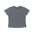 The Enemy Tried to Keep Me but God Saved Me Women's Crop Tee