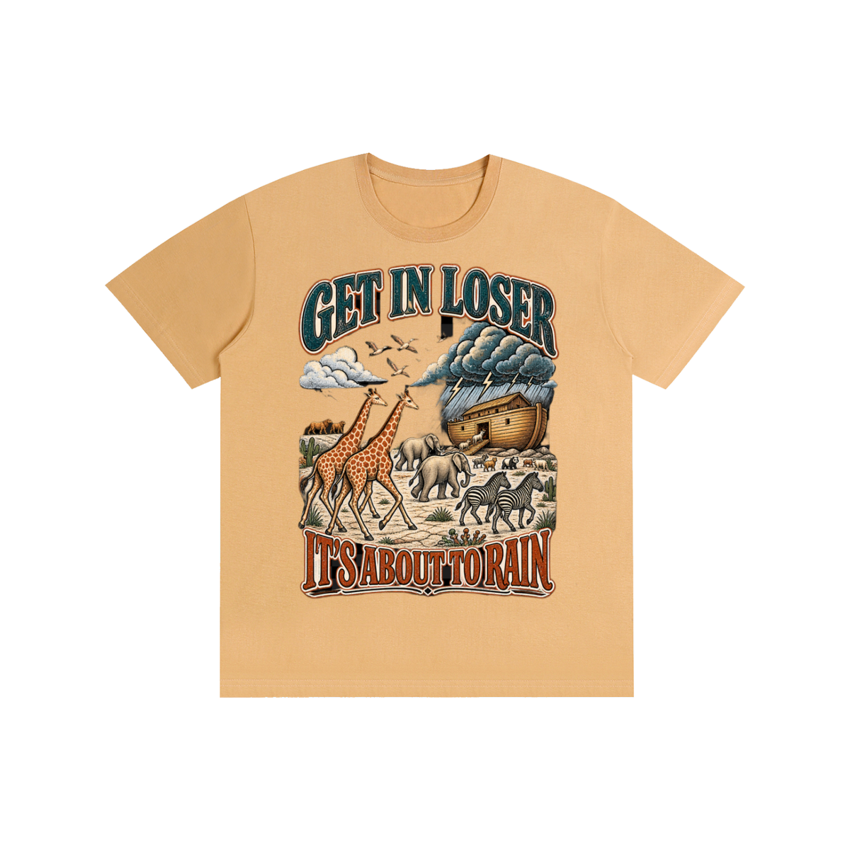 GET in Losers, It's About to Rain Unisex Tee