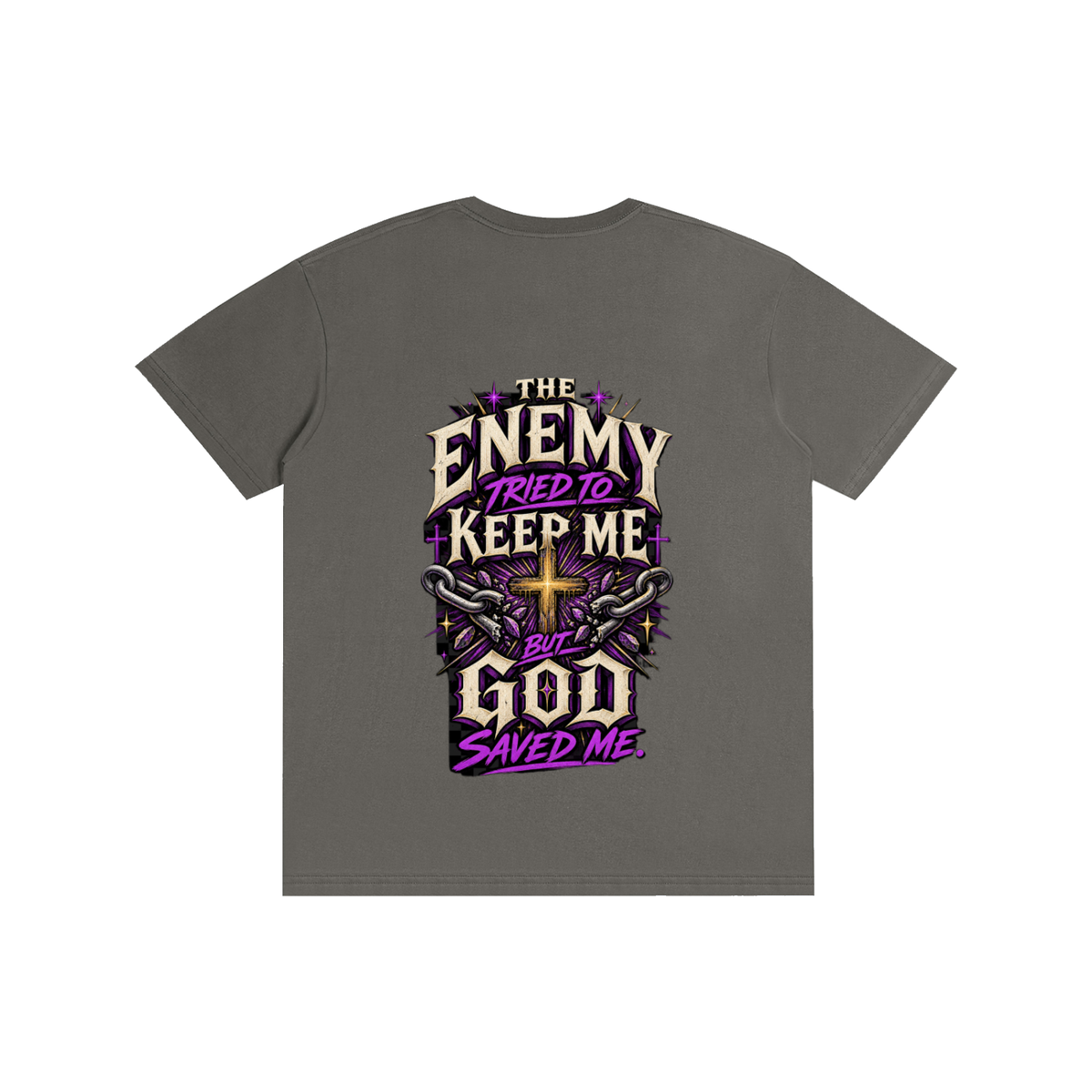 The Enemy Tried to Keep Me but God Saved Me Unisex Tee