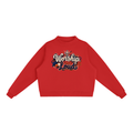 Worship Out Loud Yarn-Write Mock-Neck Fleece Sweatshirt