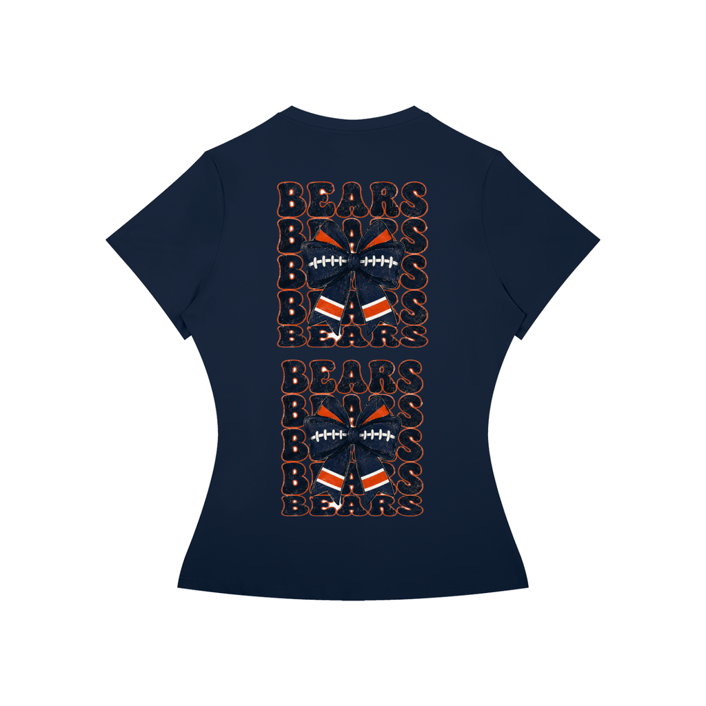 Da Bears Bow Women’s Slim Fit Performance T-Shirt