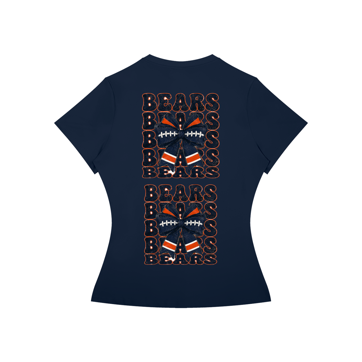 Da Bears Bow Women’s Slim Fit Performance T-Shirt