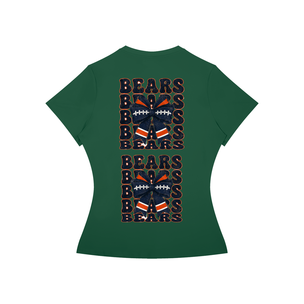 Da Bears Bow Women’s Slim Fit Performance T-Shirt