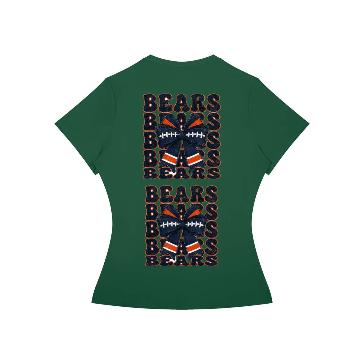 Da Bears Bow Women’s Slim Fit Performance T-Shirt