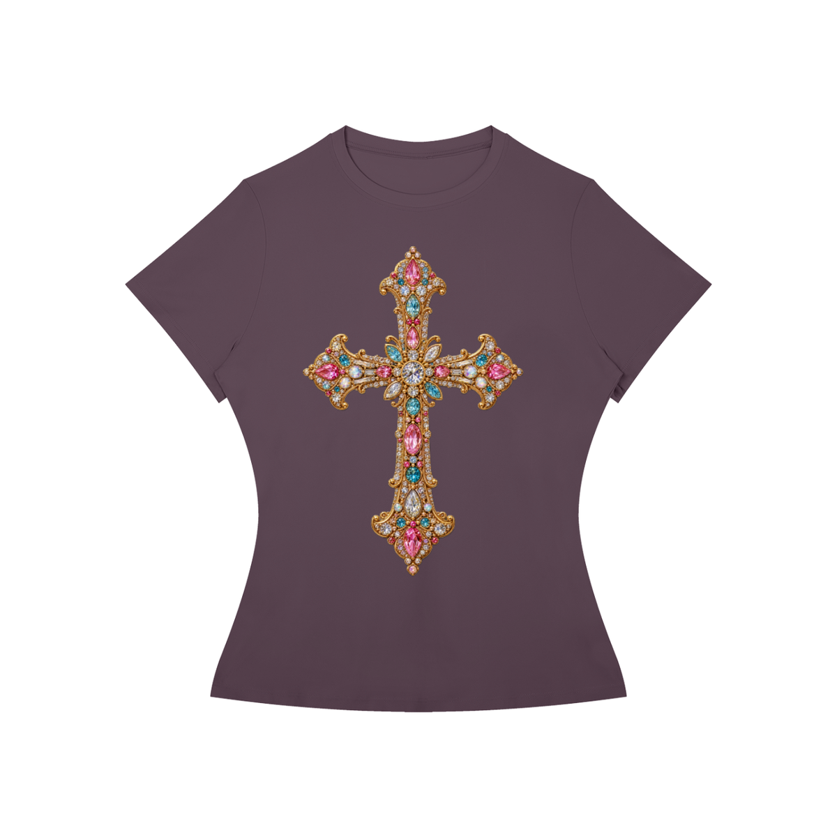 Gem Cross Women’s Slim Fit Performance T-Shirt