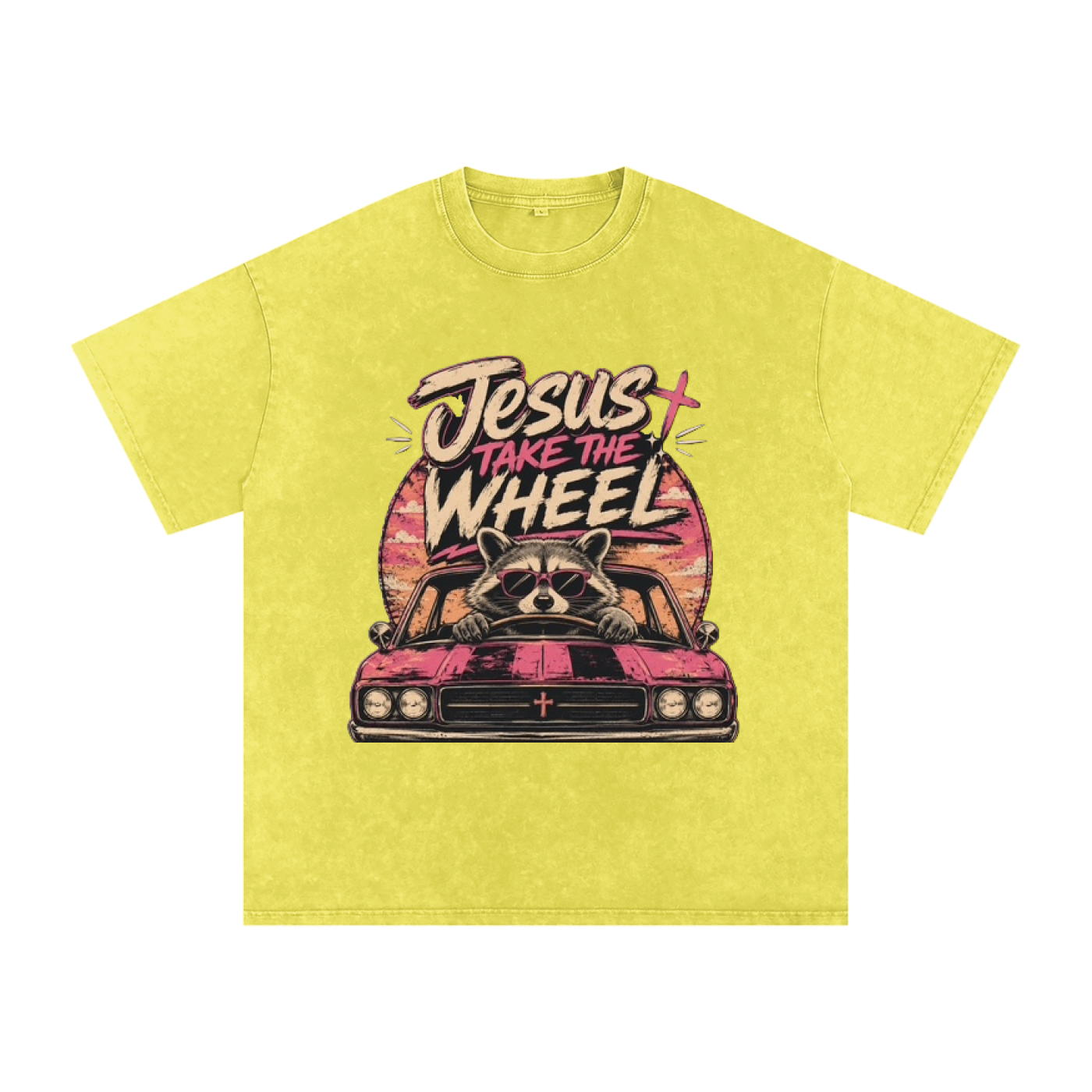 Jesus Take the Wheel Tee