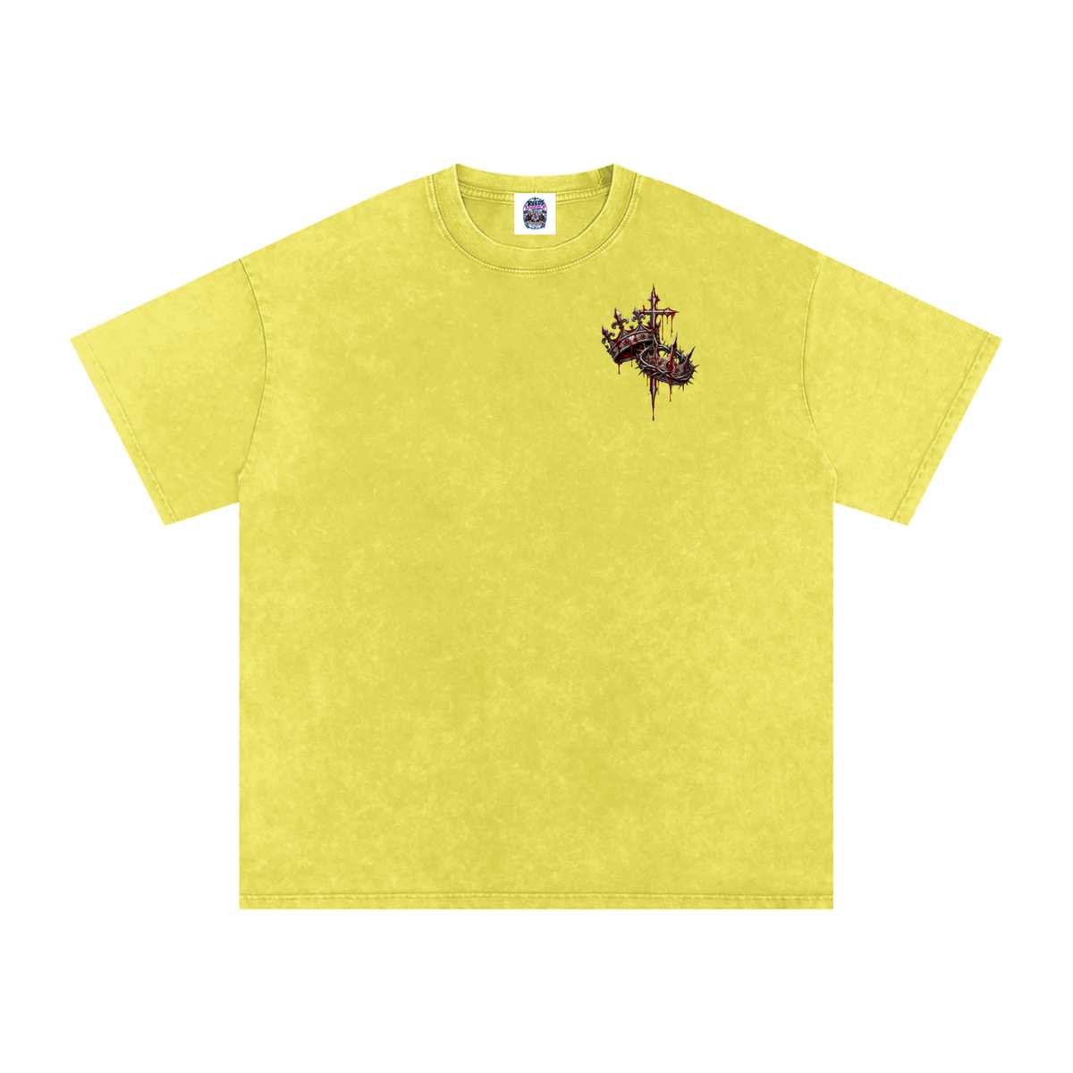 King of Kings — Snow Washed Oversized Tee