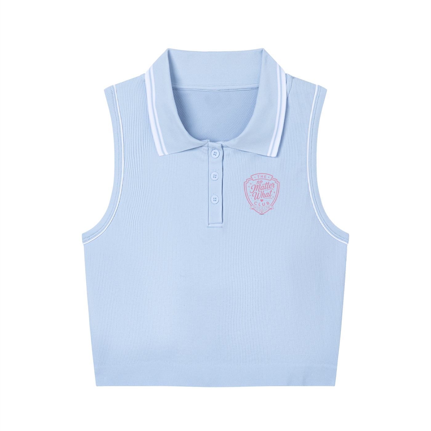 The No Matter What Club — Pink Polo Yoga Tank