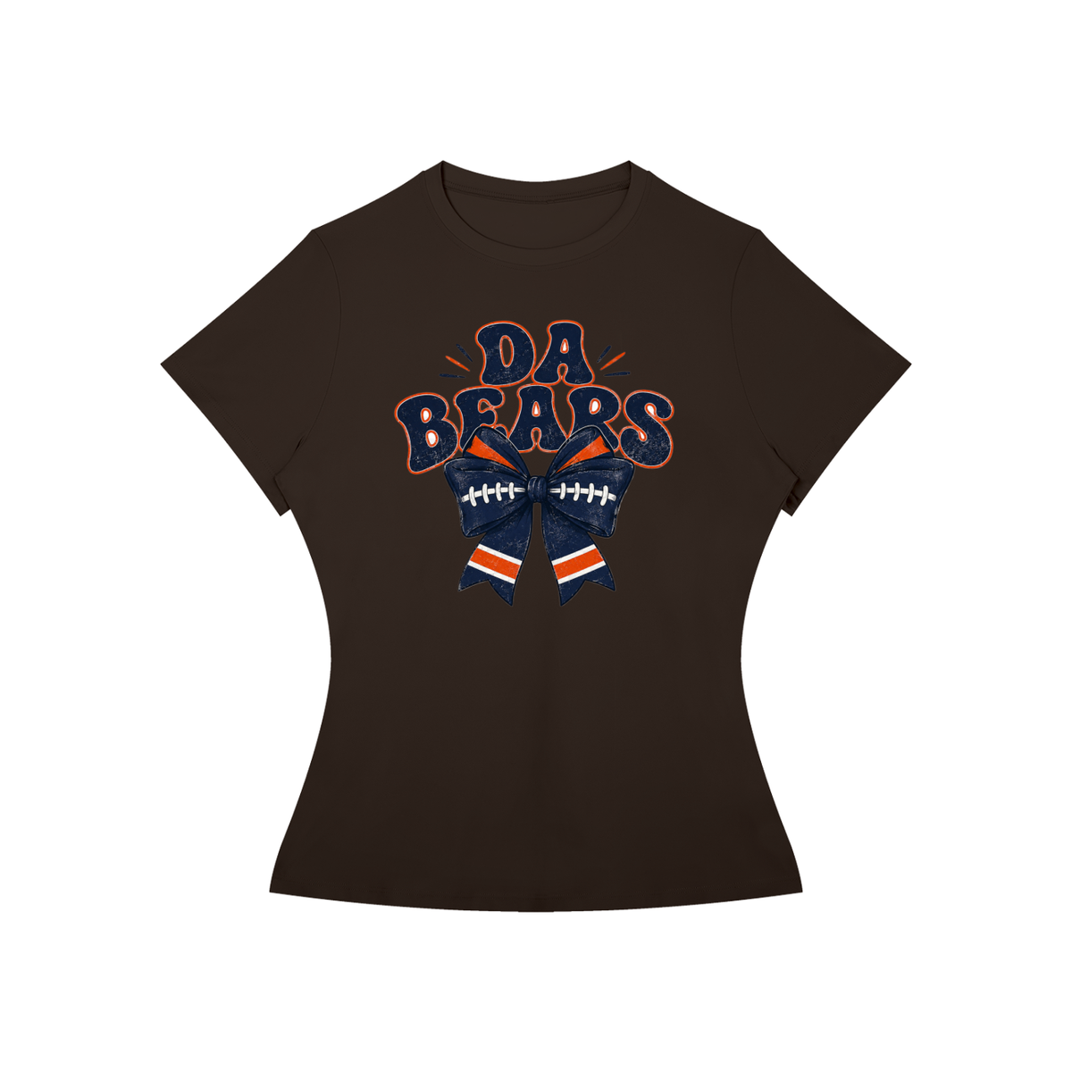 Da Bears Bow Women’s Slim Fit Performance T-Shirt