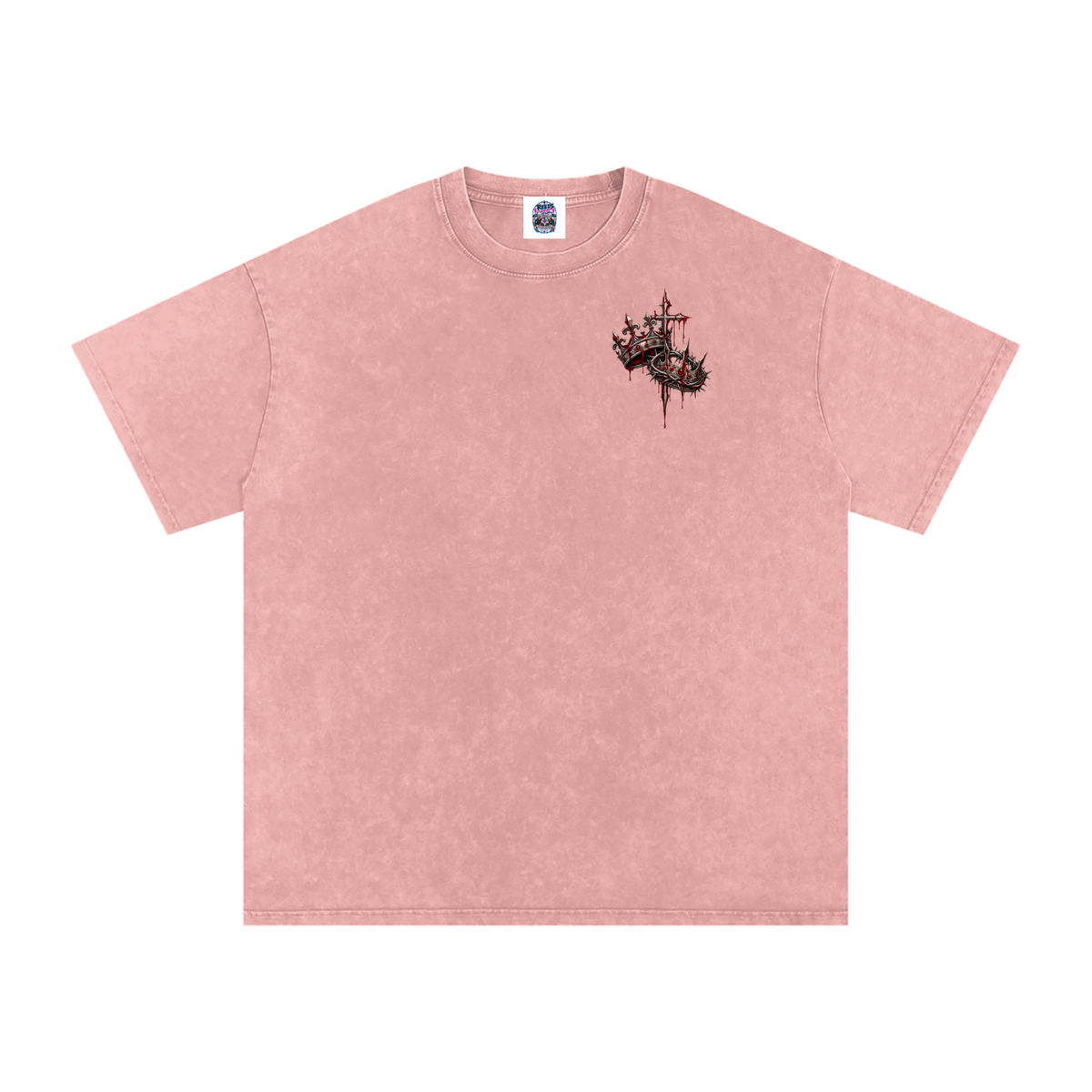 King of Kings — Snow Washed Oversized Tee