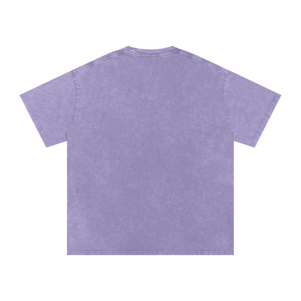 Reeds Worship Outloud — Logo Snow Washed Oversized Tee