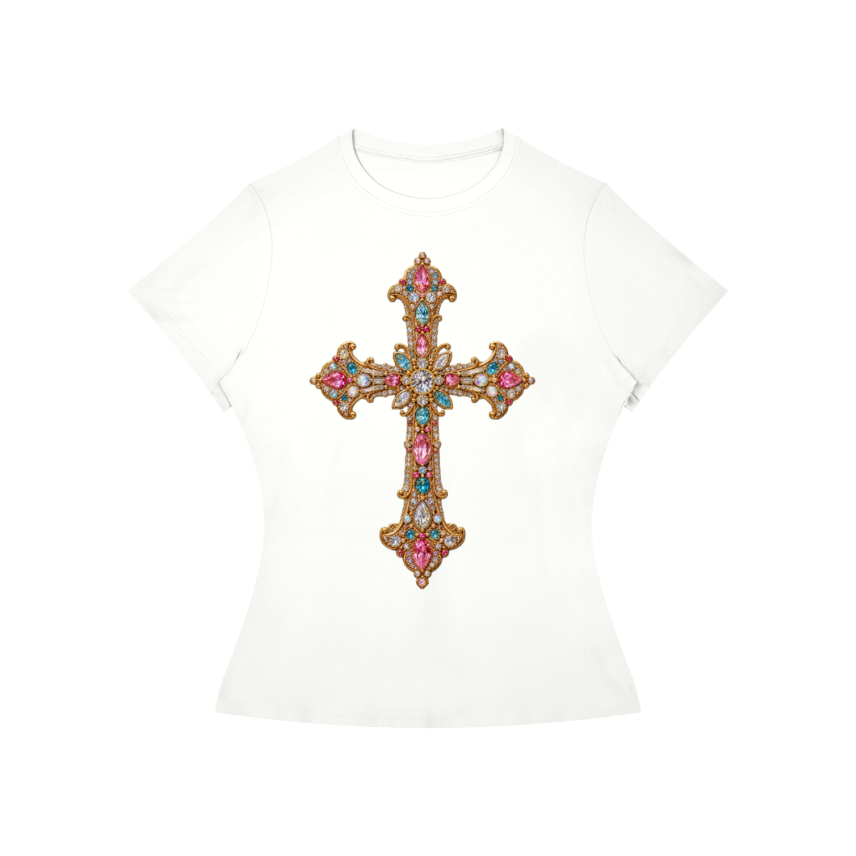 Gem Cross Women’s Slim Fit Performance T-Shirt