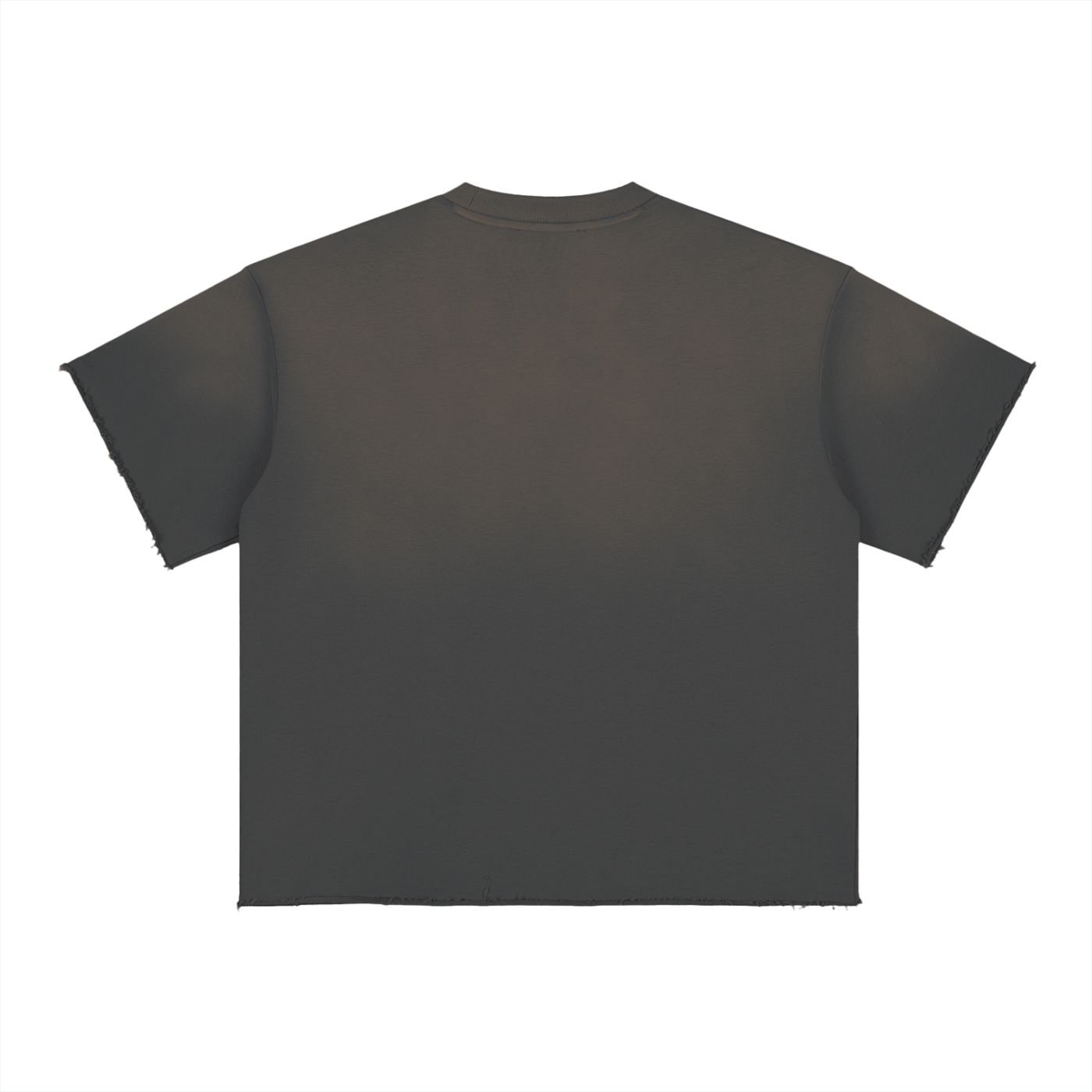 Sober Army — Sun Fade Raw Edge Tee