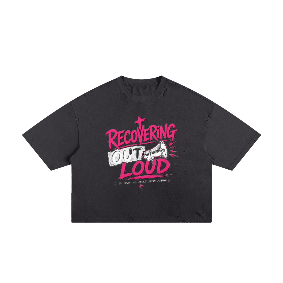 Recovering Out Loud Boxy Tee