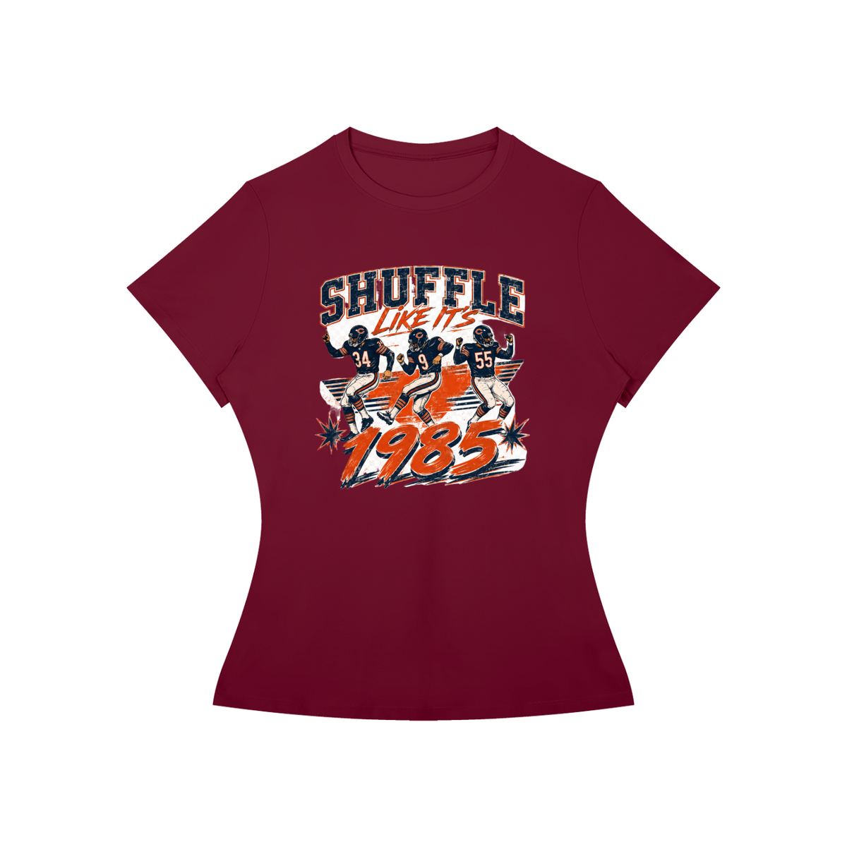 Bears Shuffle like it’s 1985 Women’s Slim Fit Performance T-Shirt