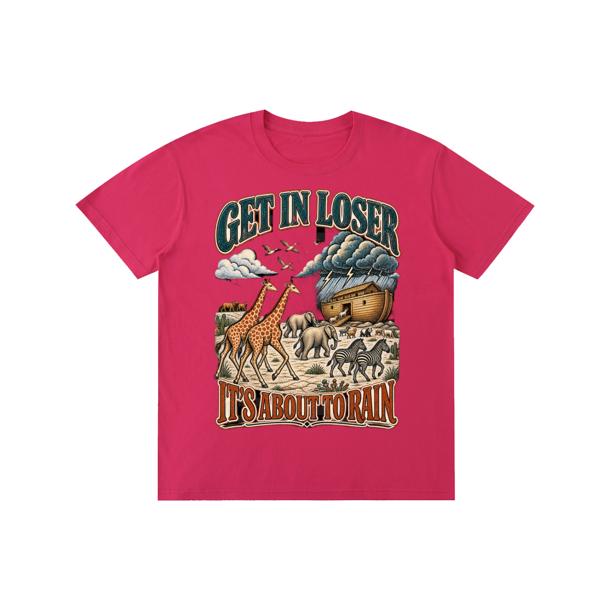 GET in Losers, It's About to Rain Unisex Tee