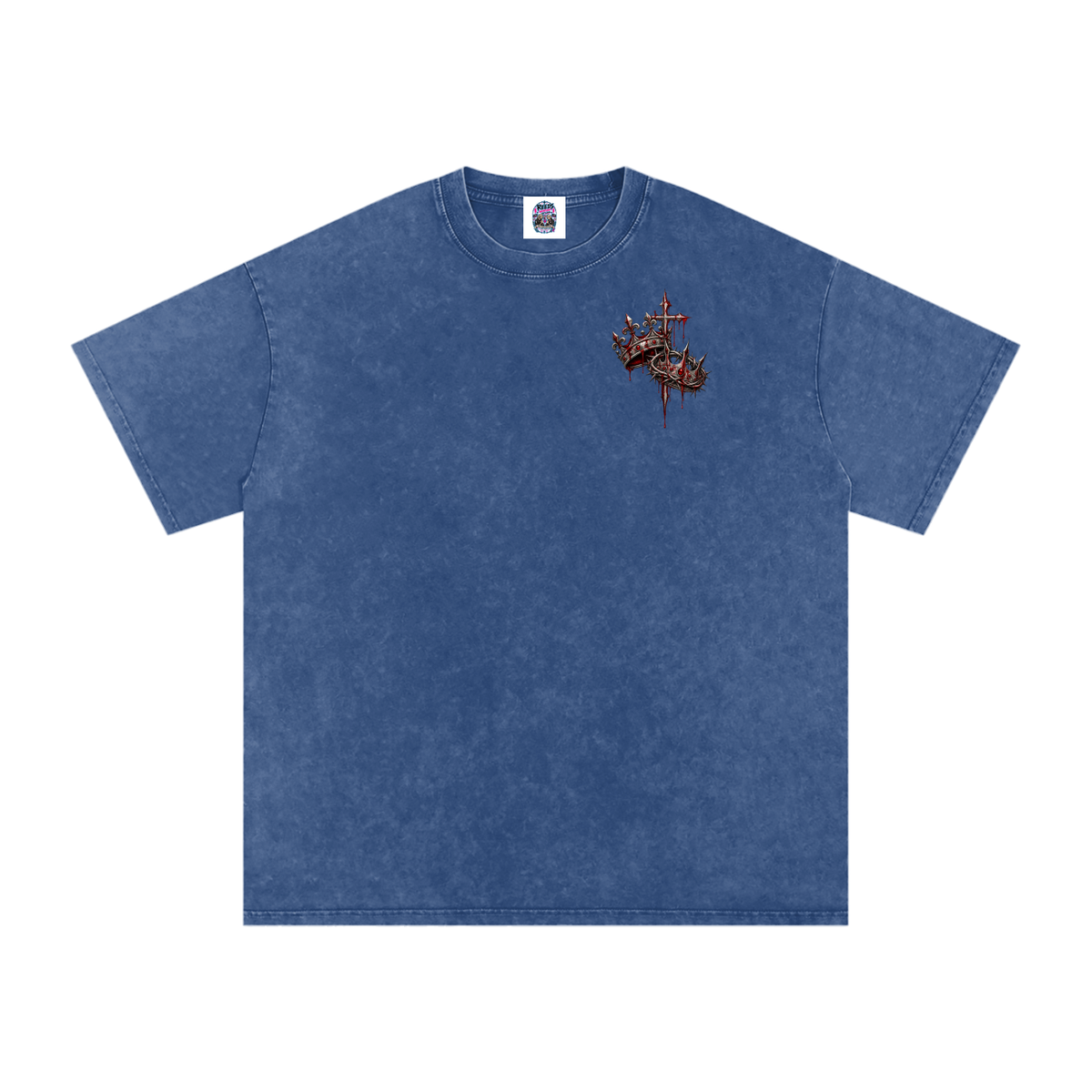 King of Kings — Snow Washed Oversized Tee