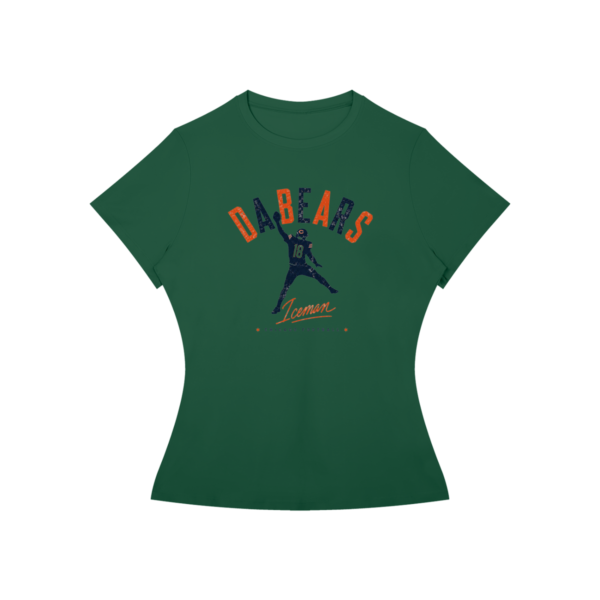 Da Bears Iceman Women’s Slim Fit Performance T-Shirt