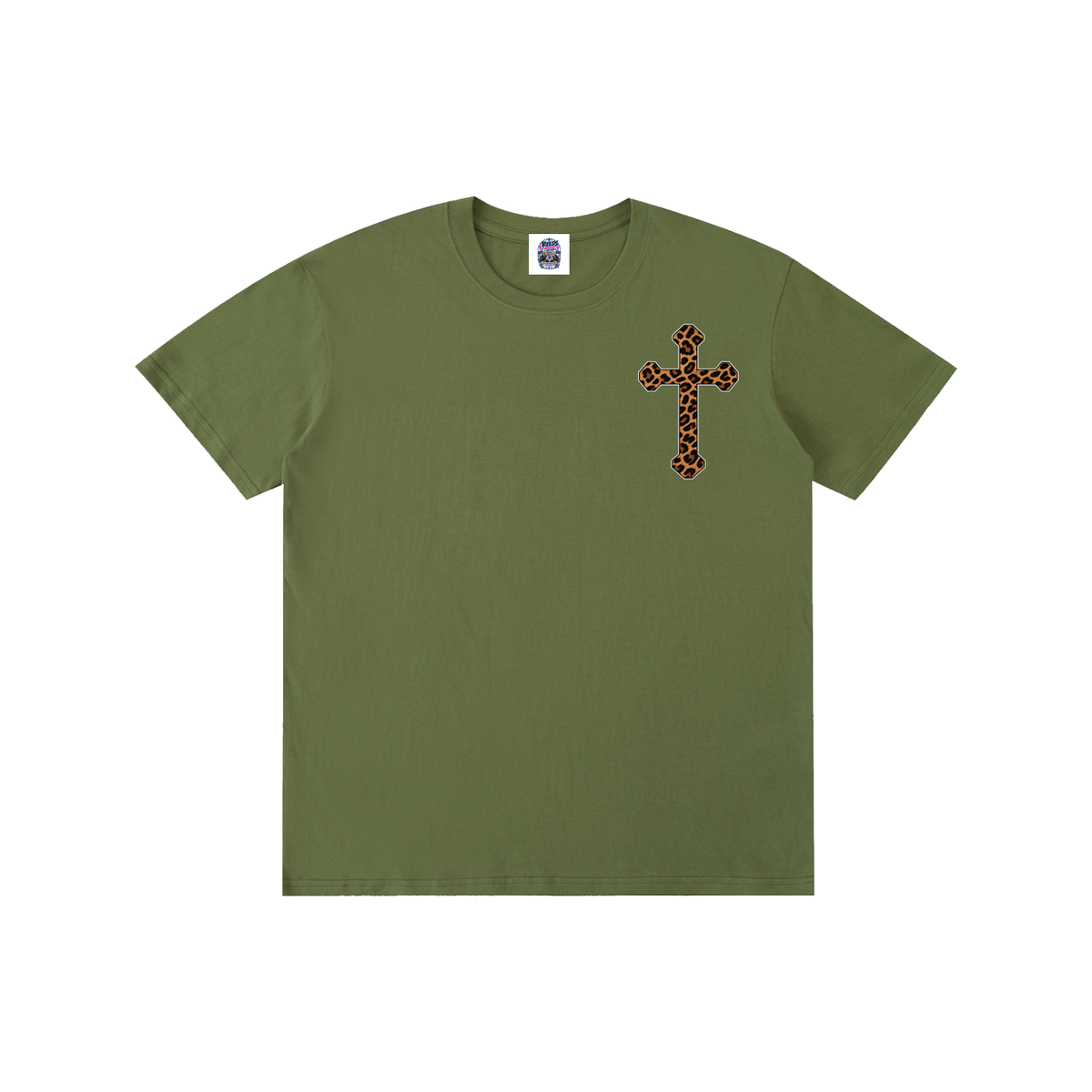God Is Good All The Time — Cheetah Print Unisex Tee