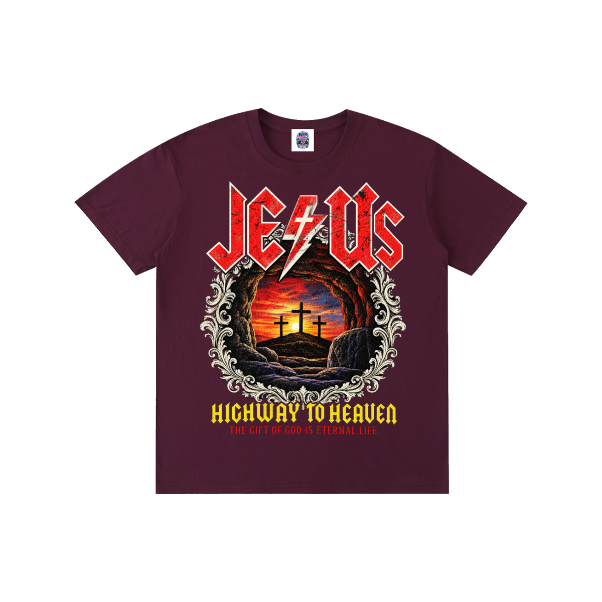 Jesus Highway to Heaven Tee