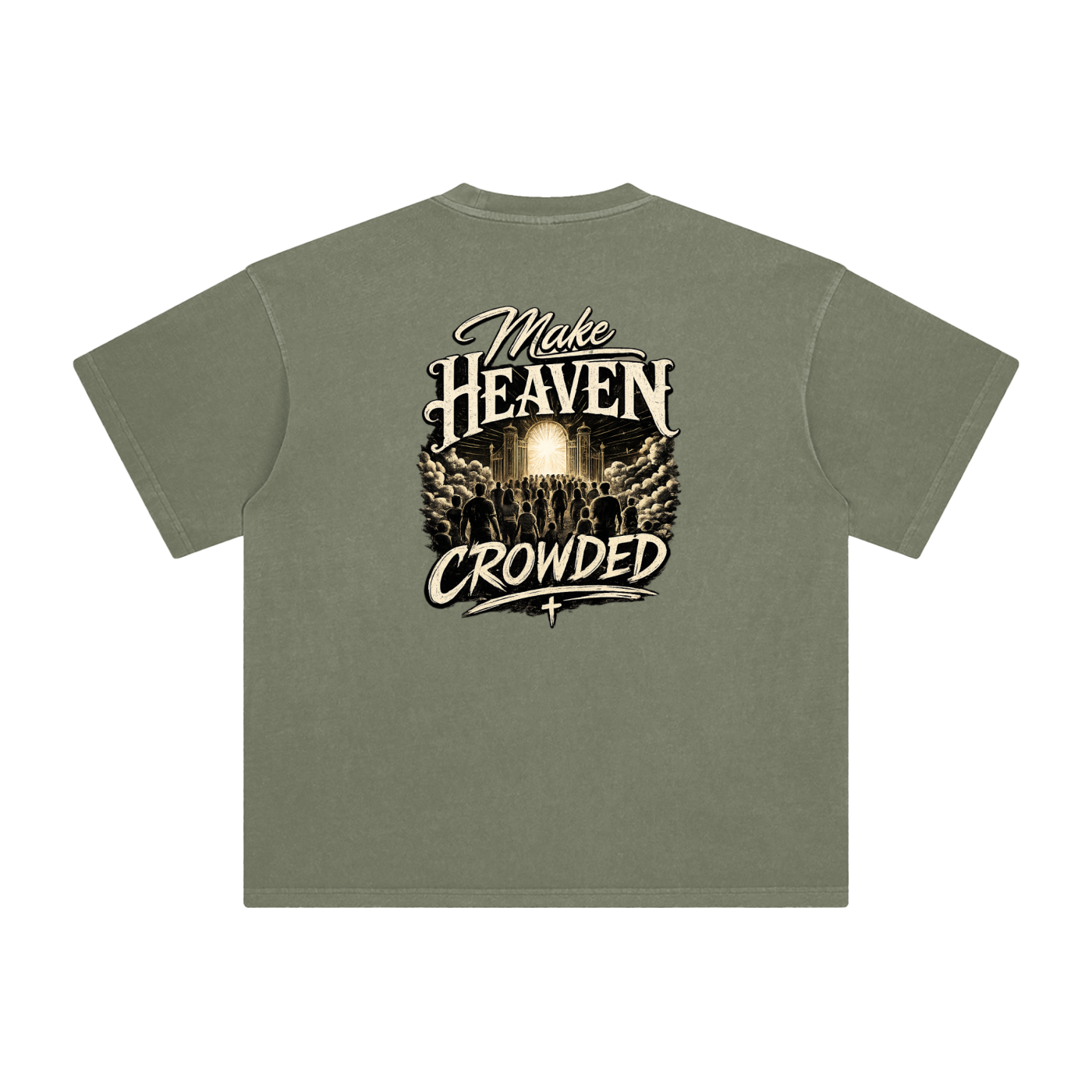 Make Heaven Crowded — Enzyme Washed Tee