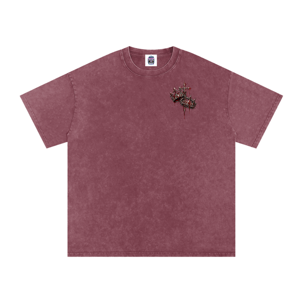 King of Kings — Snow Washed Oversized Tee