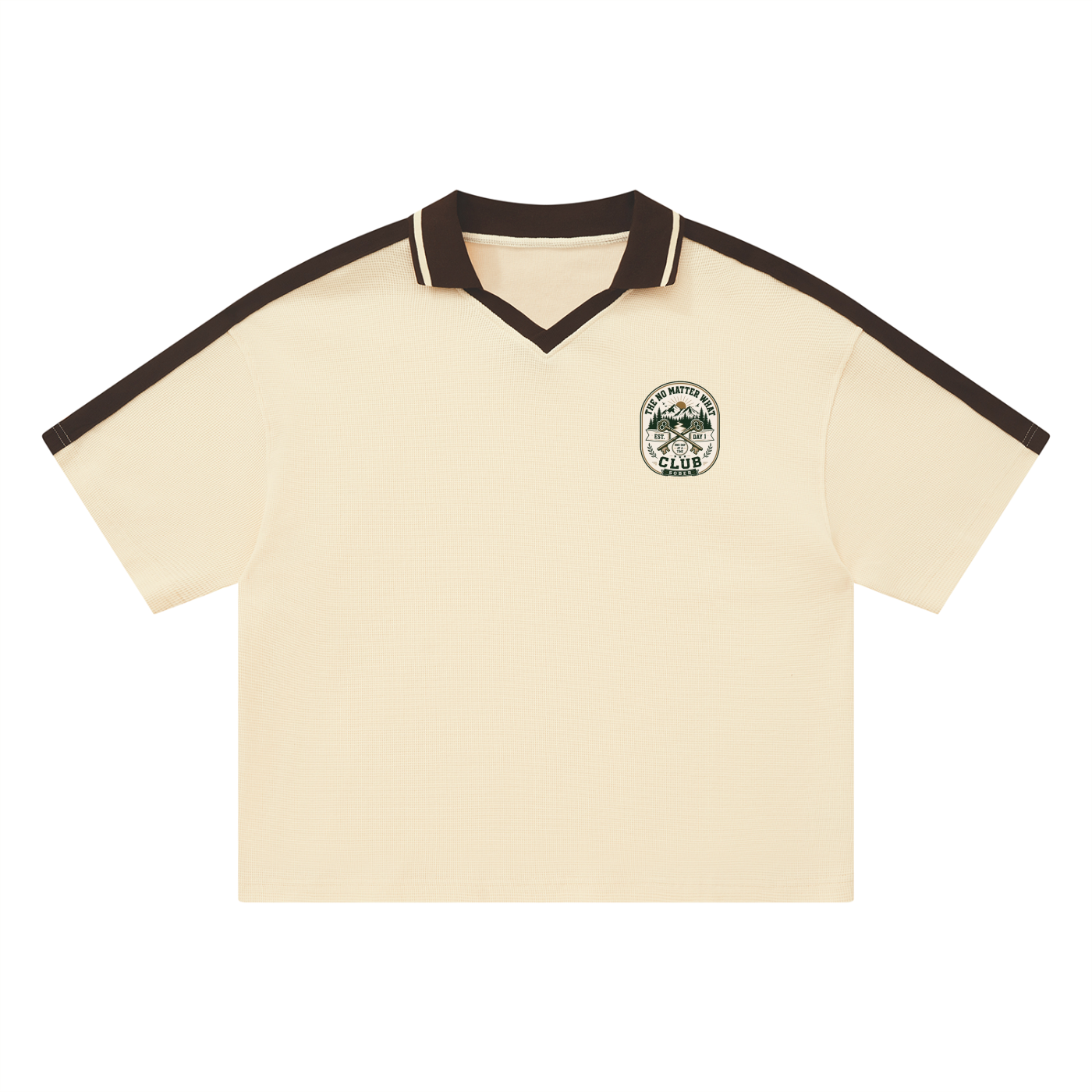 The No Matter What Club — Color Block Polo