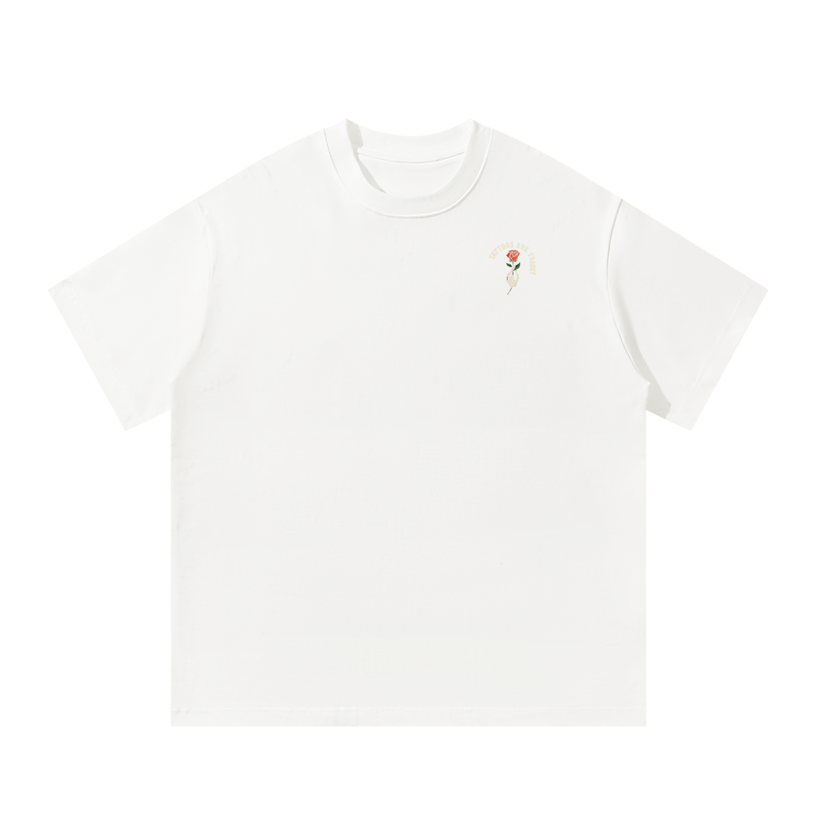 Tattoos Are Trashy Unisex Oversized Tee