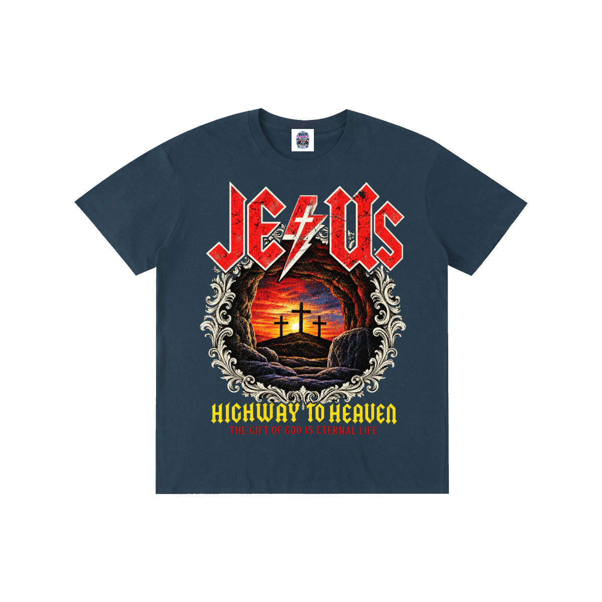 Jesus Highway to Heaven Tee