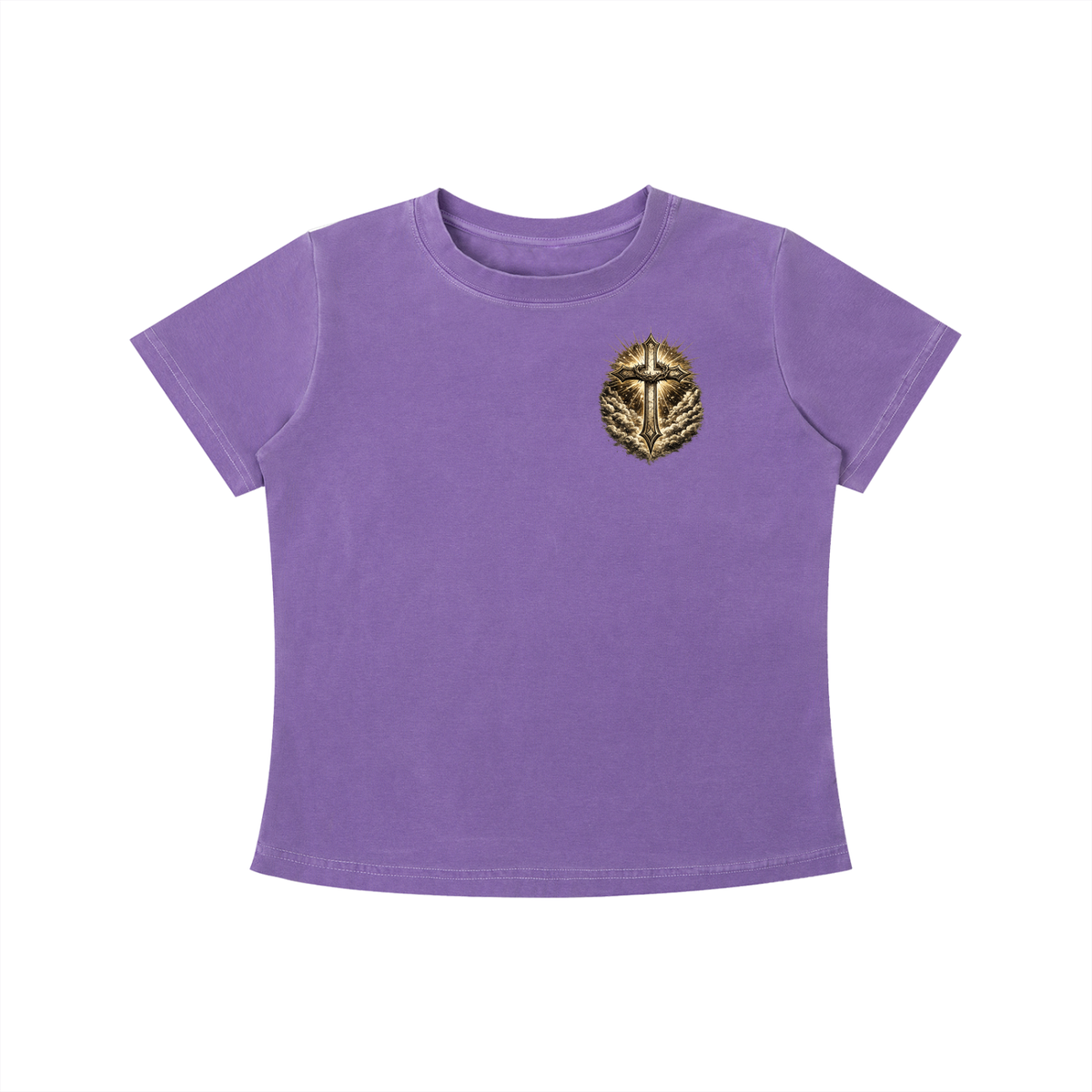 All for God's Glory Women's Crop Tee