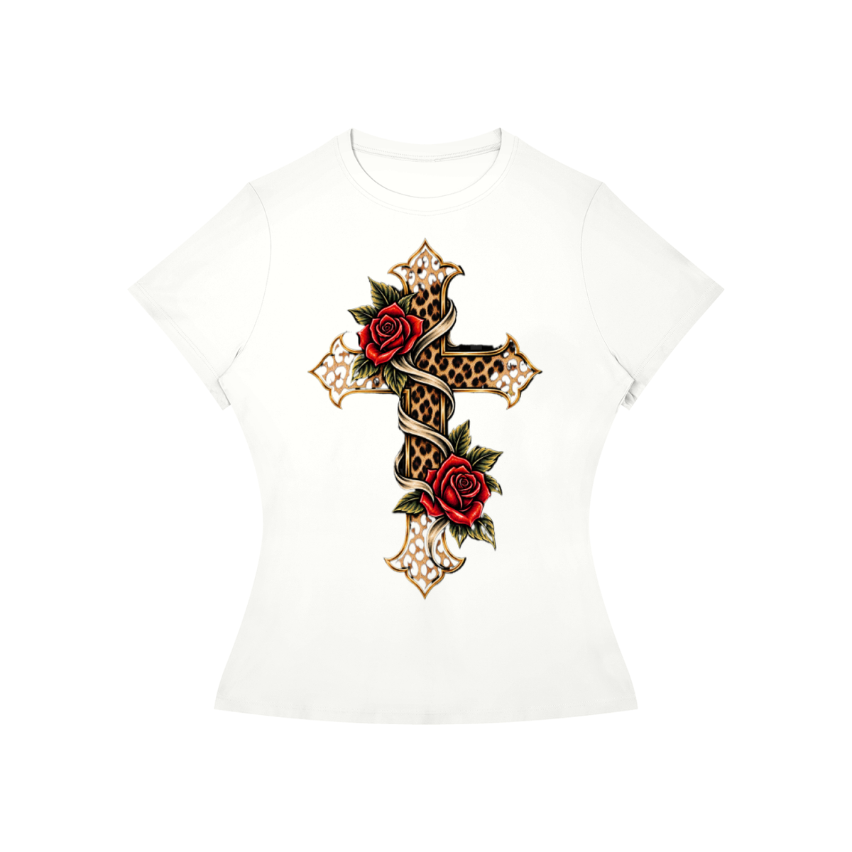 Cheetah Cross Women's Tee