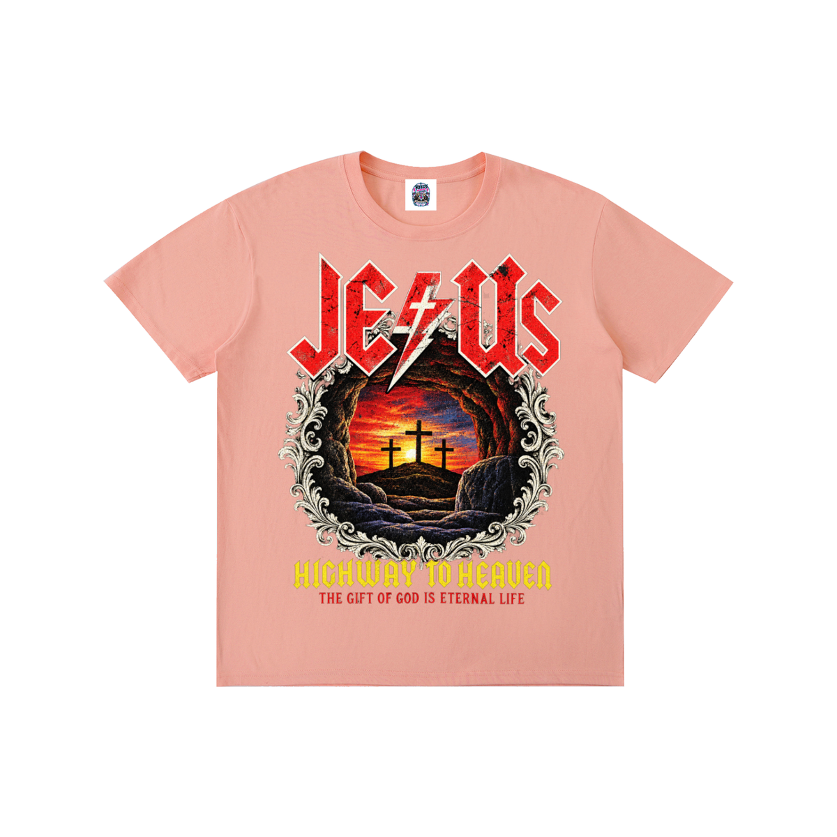 Jesus Highway to Heaven Tee
