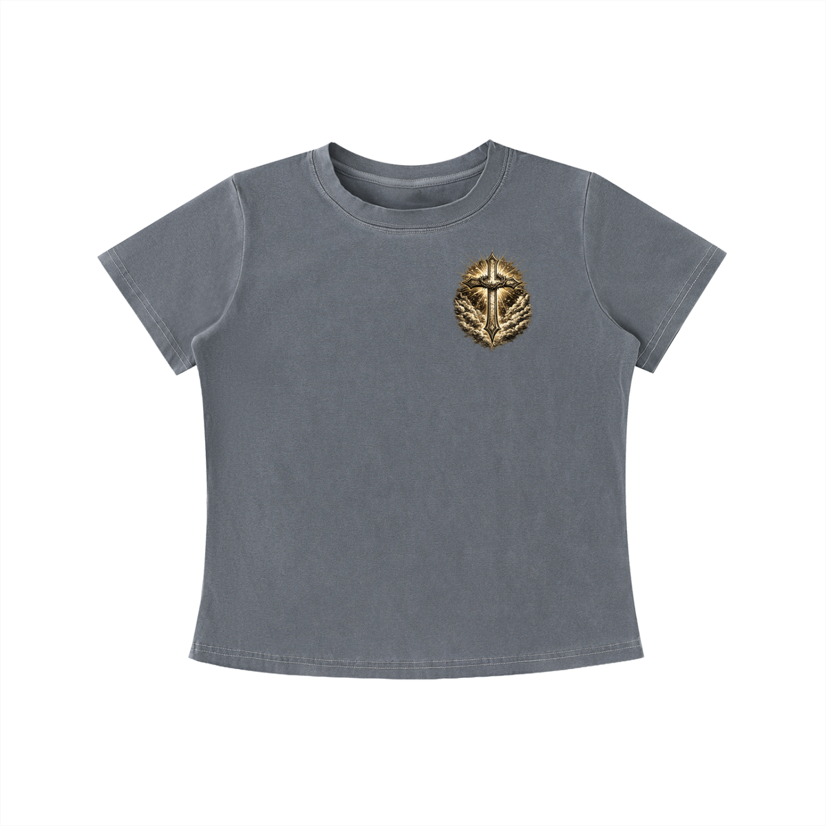 All for God's Glory Women's Crop Tee