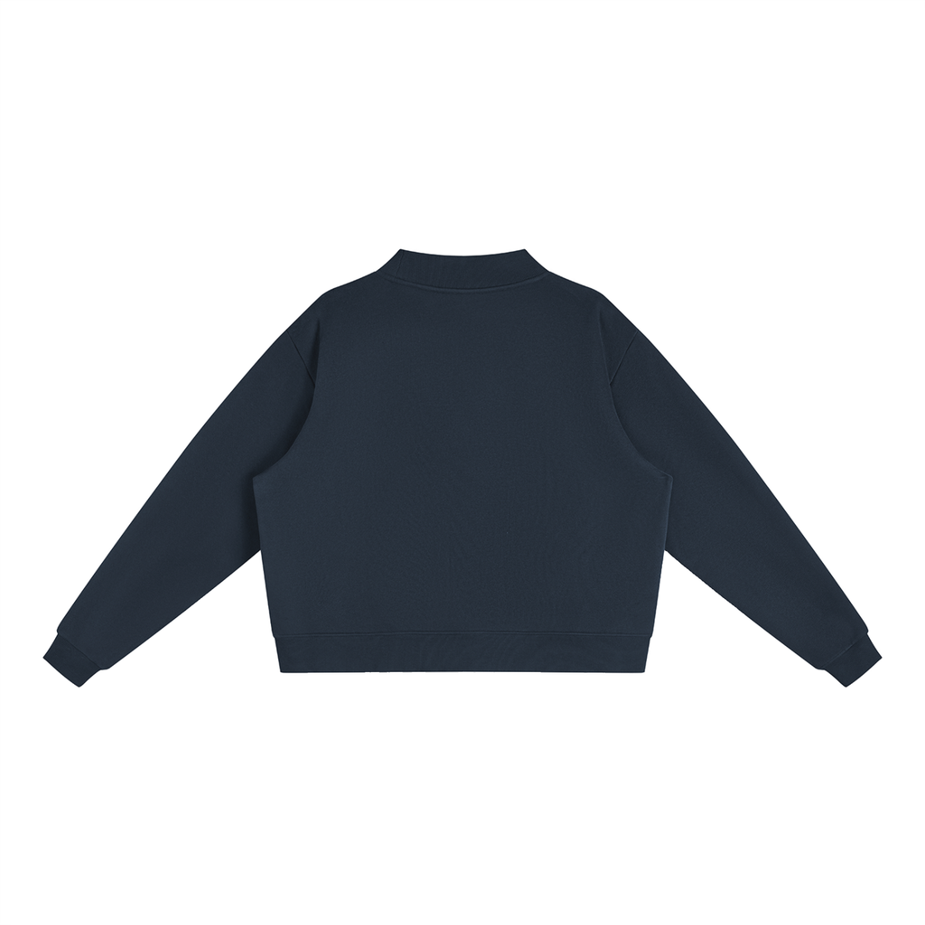 Peal Worship out Loud Essential Fleece Mock-Neck Crew Sweatshirt