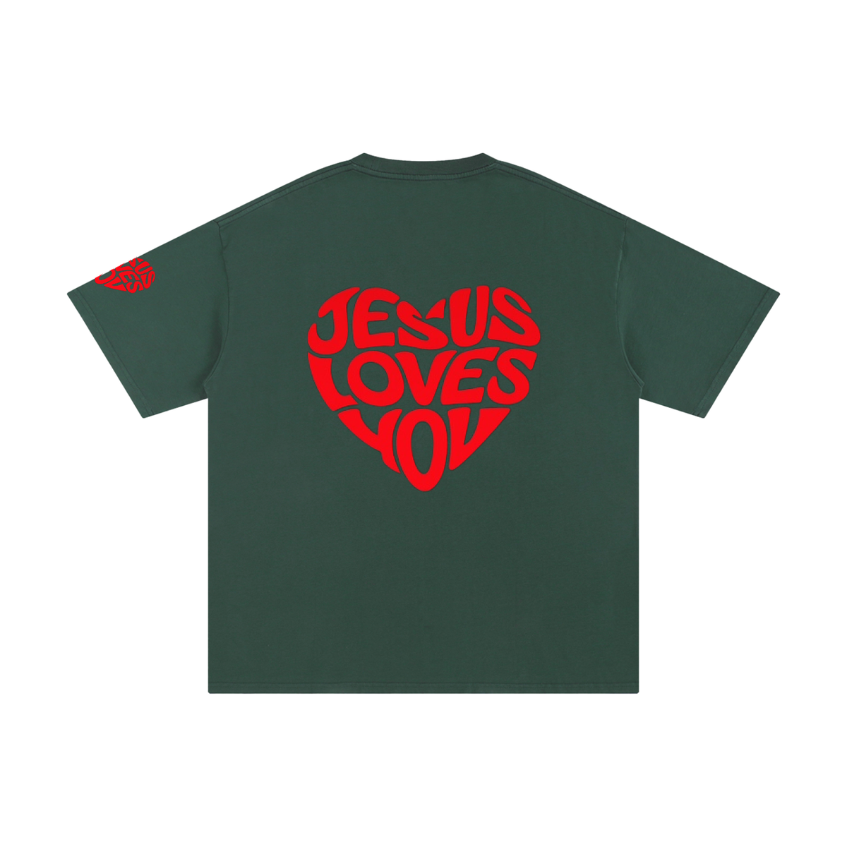 Jesus Loves You Unisex Pure Cotton T-Shirt