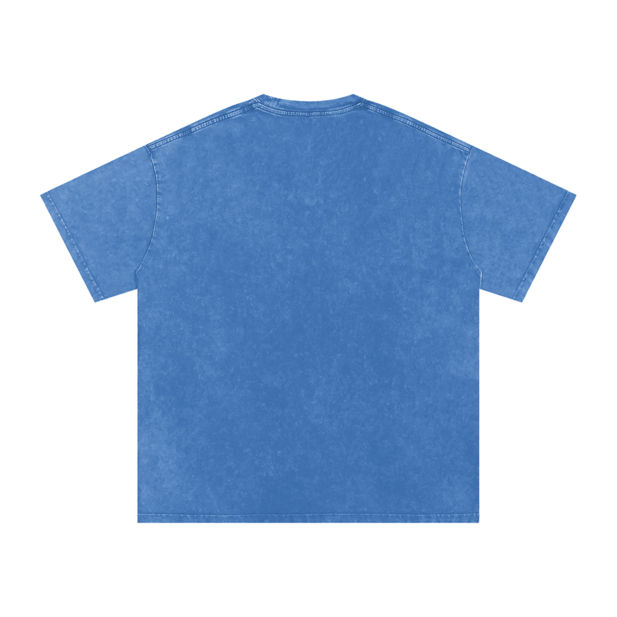 Too Blessed to Be Possessed — Snow Washed Oversized Tee