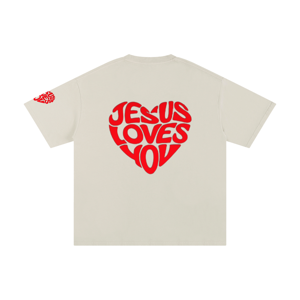 Jesus Loves You Unisex Pure Cotton T-Shirt