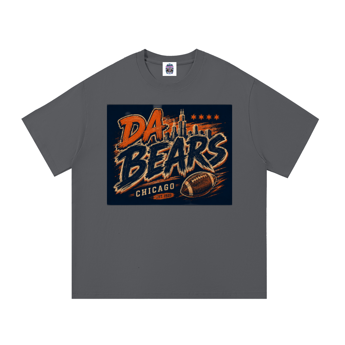 Da Chicago Bears Essential Cotton T-Shirt