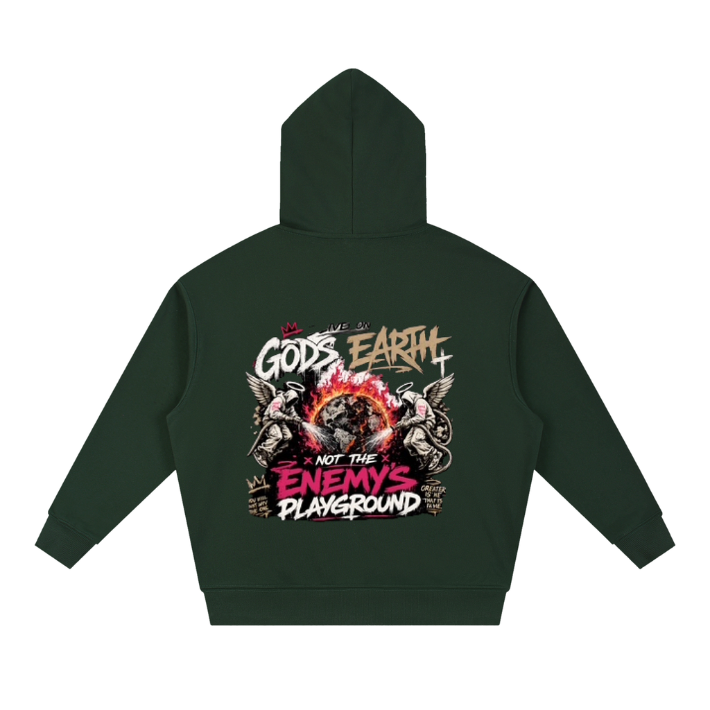 God's Earth Not the Enemy's Playground Unisex Hoodie