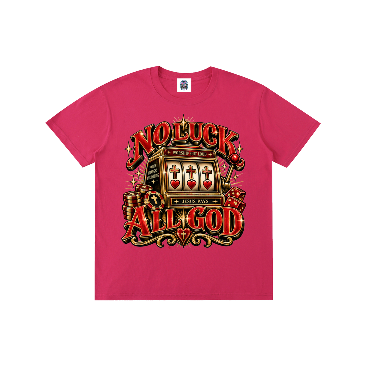 No Luck All God Tee